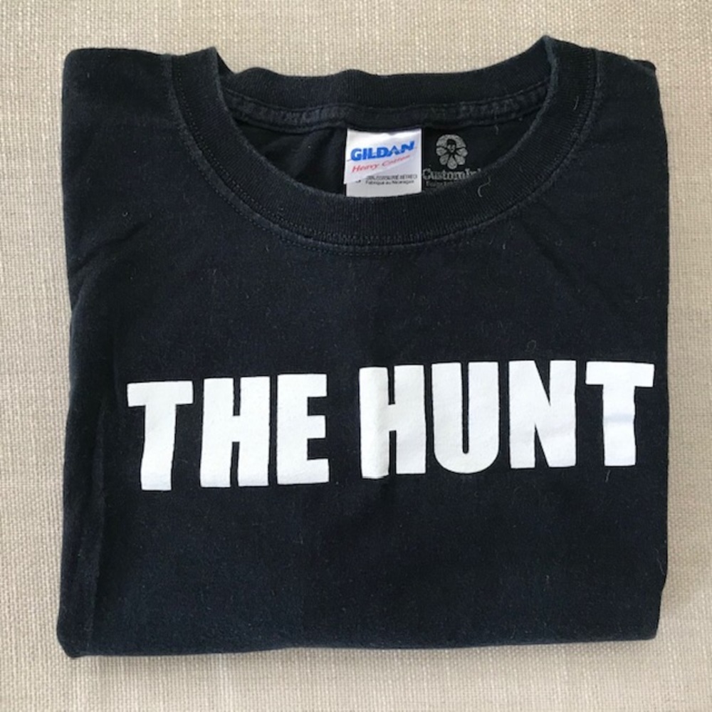 The Hunt black and white t shirt